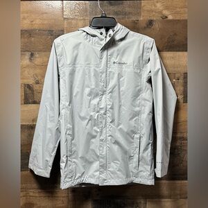 Columbia Youth Gray Watertight™ II Full Zip Hooded Long Sleeve Jacket Size L